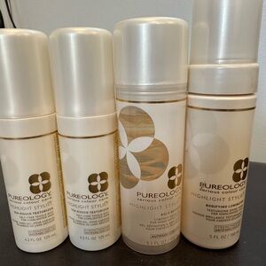 Pureology 4 curly hair products